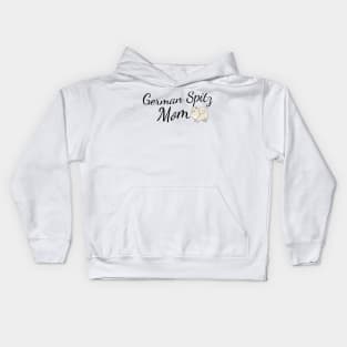 German Spitz Mom Kids Hoodie